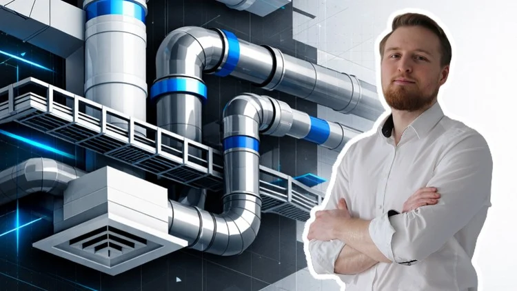 Okładka kursu Revit MEP od zera do BIM modelera