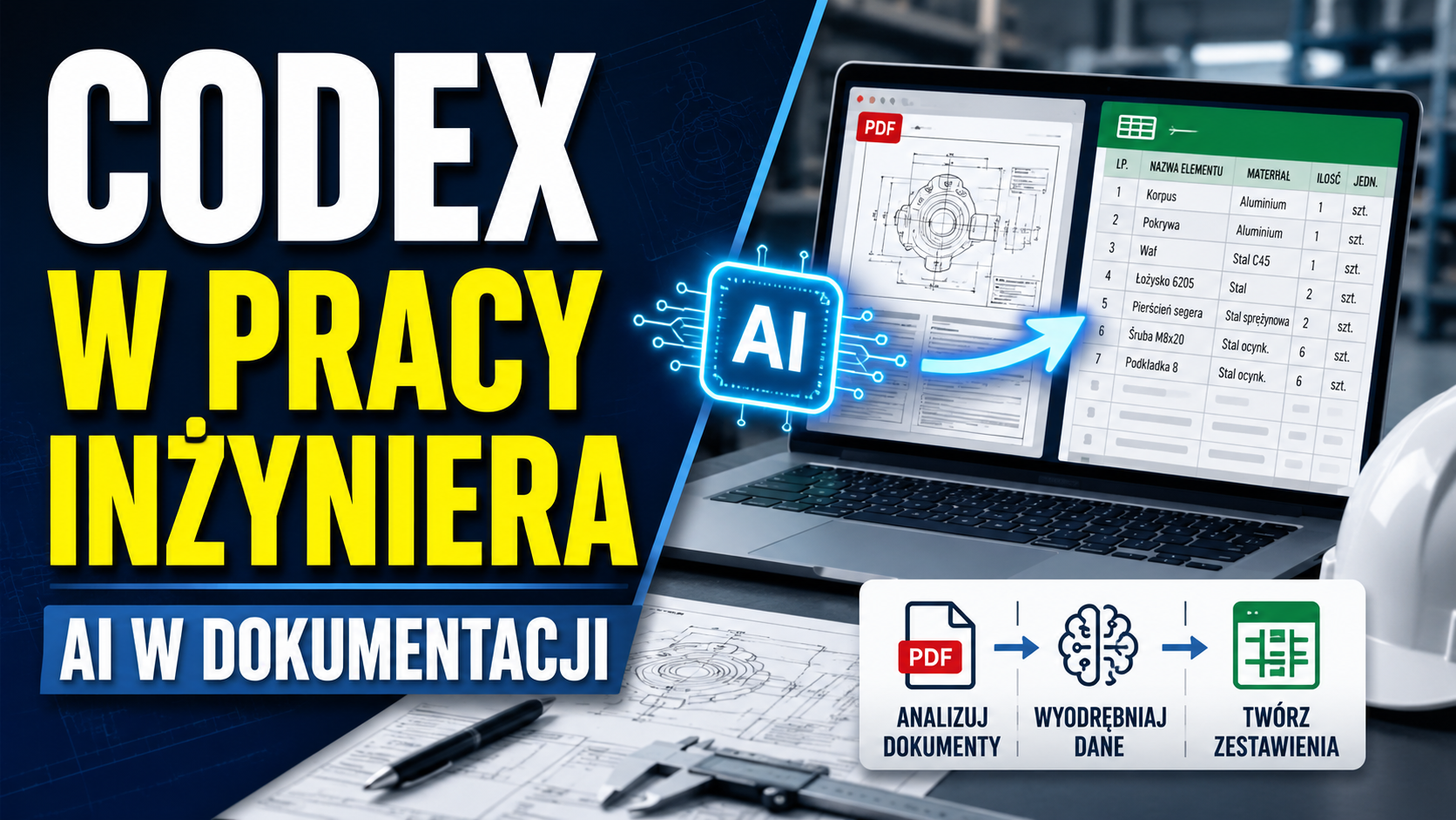 Jak używać Codexa? AI do dokumentacji, Excela i pracy inżyniera ...